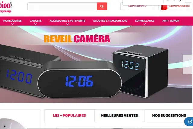 Acheter une caméra espion pour une mission secrète !