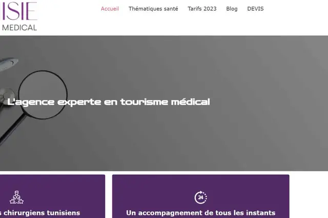 Agence de tourisme médicale en Tunisie pour une chirurgie