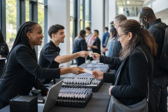 Impression badges événementiels Sarcelles : identifiez vos participants avec un badge imprimé
