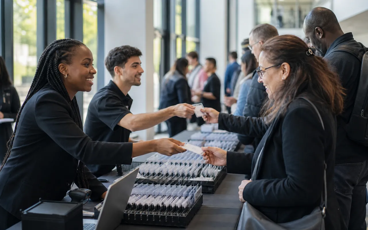 Impression badges événementiels Sarcelles : identifiez vos participants avec un badge imprimé