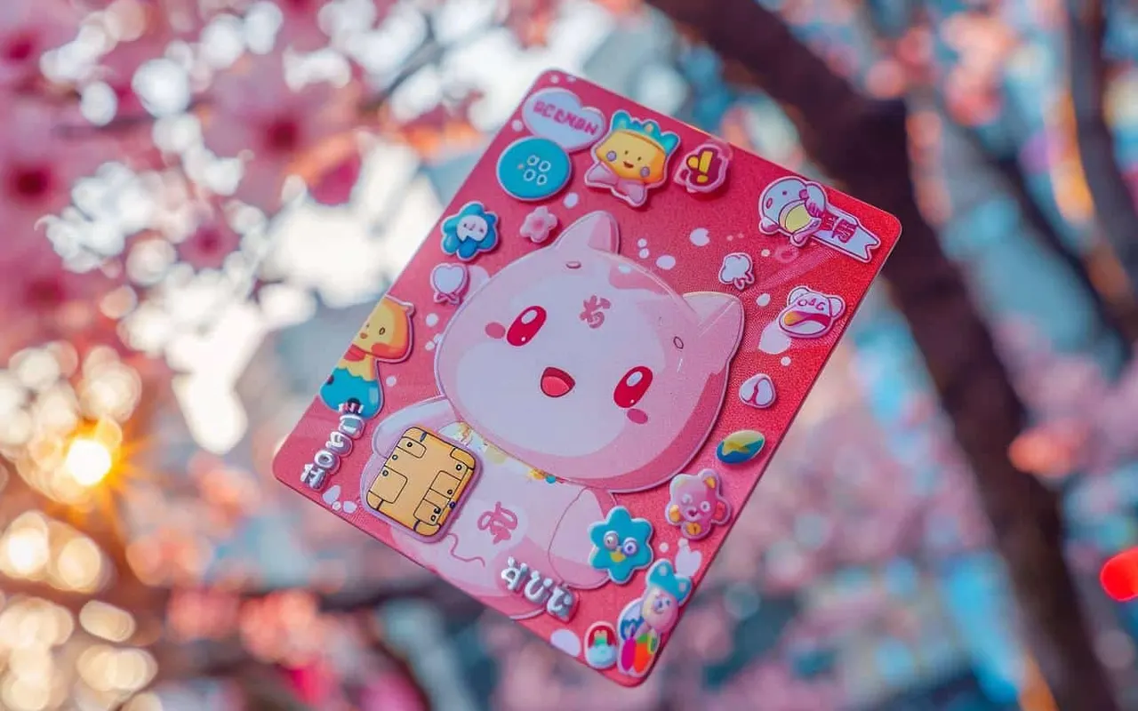 Carte Bancaire en Mode Japonais : Stickers Kawaii à Adopter