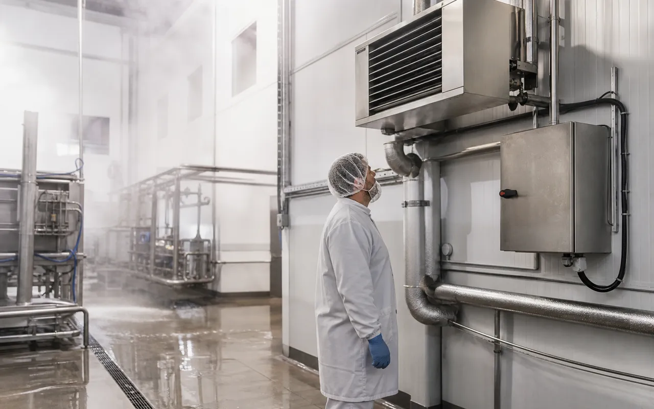 Chauffage industriel pour milieu humide : Solution de chauffage industrielle conçue pour zones à forte humidité