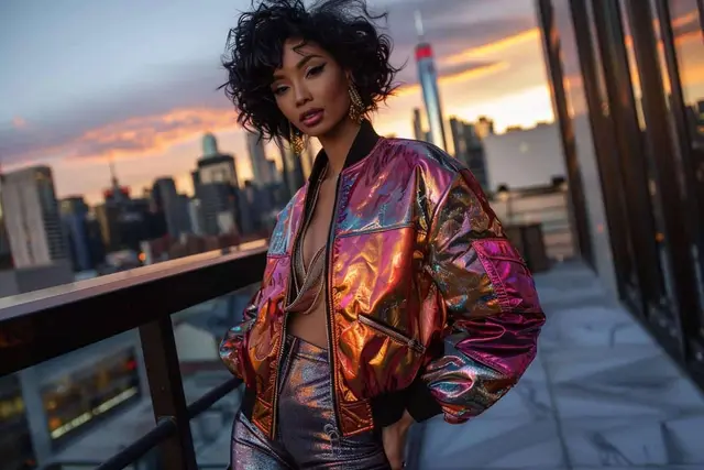 Comment accessoriser un bombardier femme pour une soirée ?