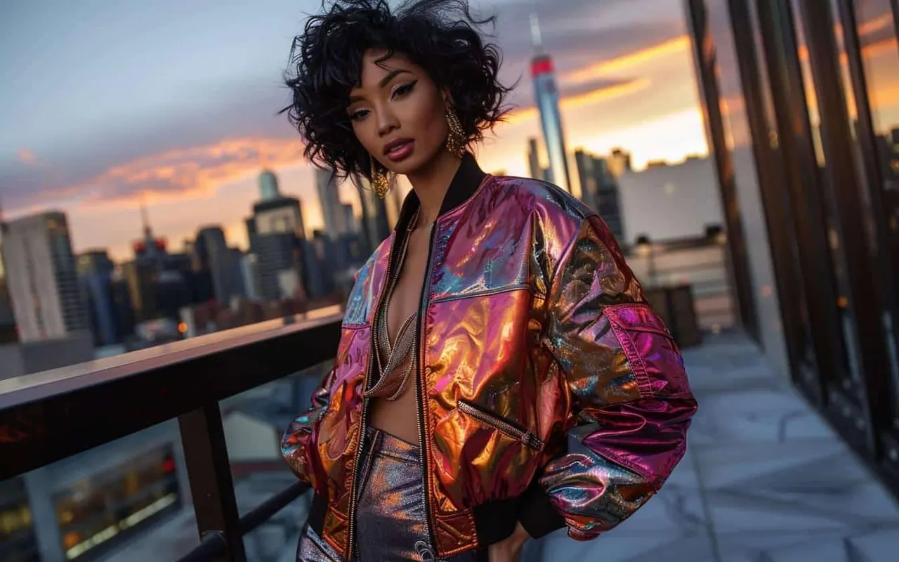 Comment accessoriser un bombardier femme pour une soirée ?