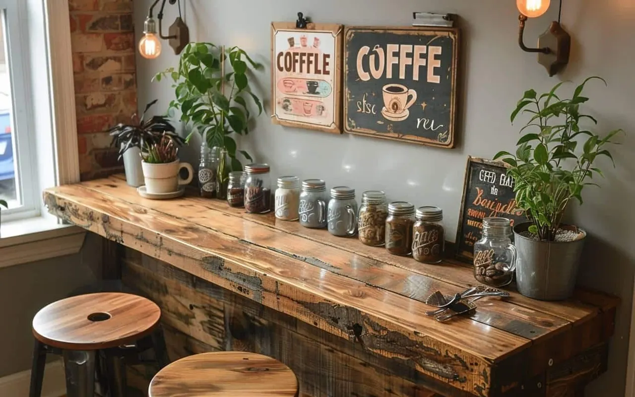 Comment aménager un coin café bar cosy et convivial chez soi
