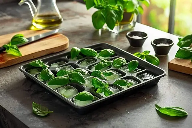 Comment congeler du basilic pour en profiter toute l’année