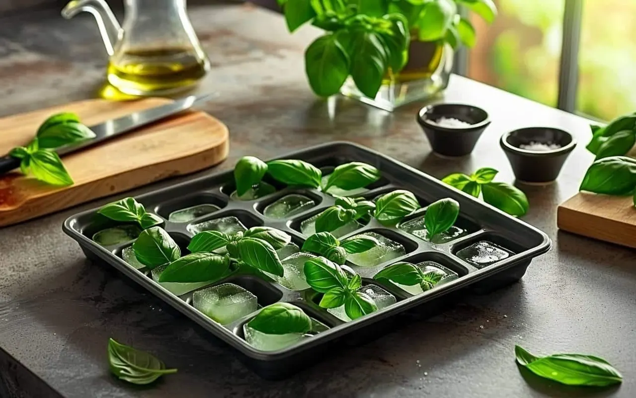 Comment congeler du basilic pour en profiter toute l’année