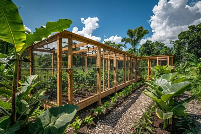 Comment construire une volière extérieure fait maison ?