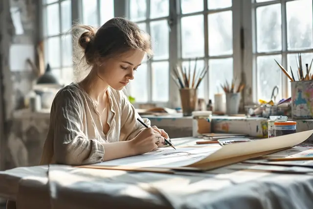 comment dessiner une fille