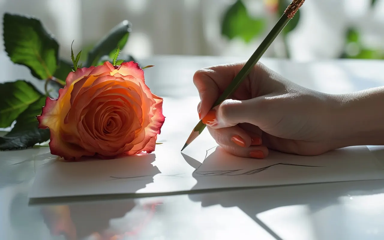 comment dessiner une fleur