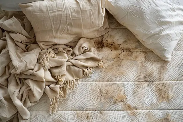 Comment enlever une tache de sang ancienne sur un matelas : étapes et conseils pratiques