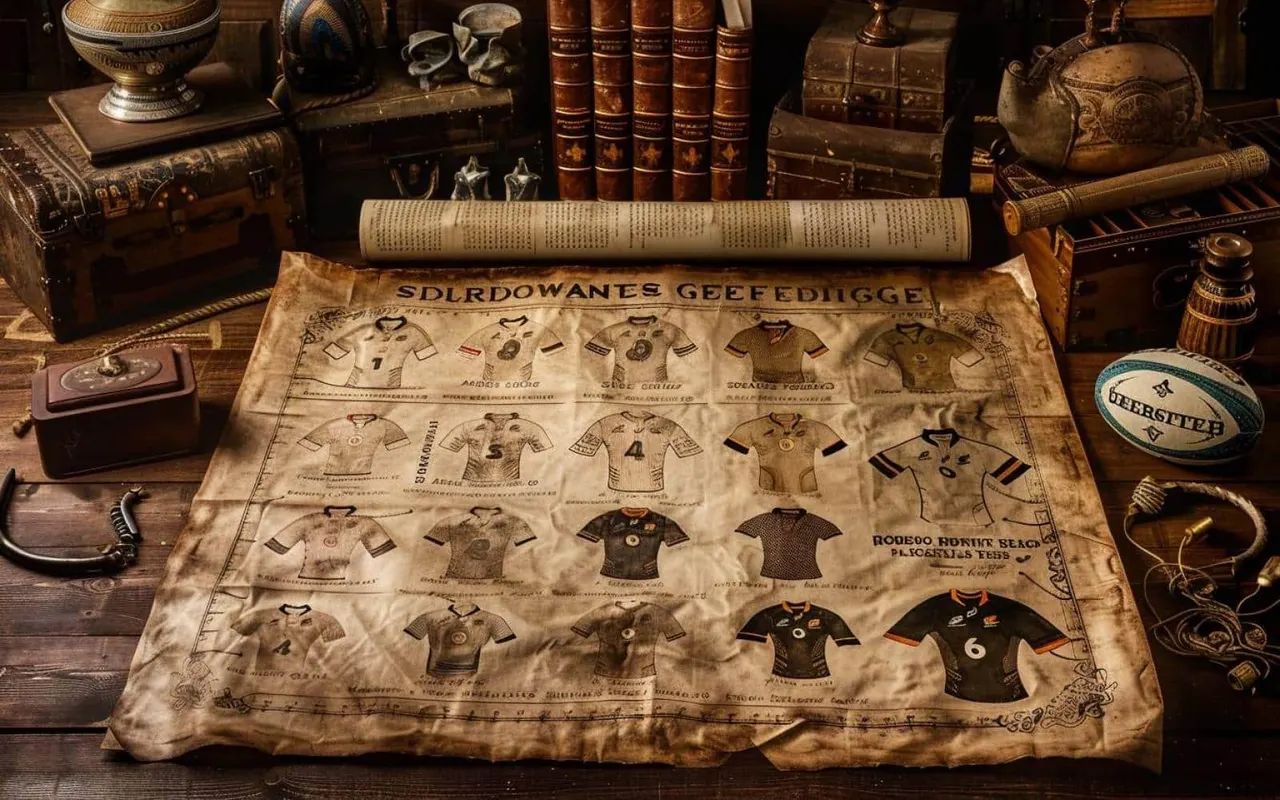 Comment le maillot de rugby évolue-t-il avec le temps?