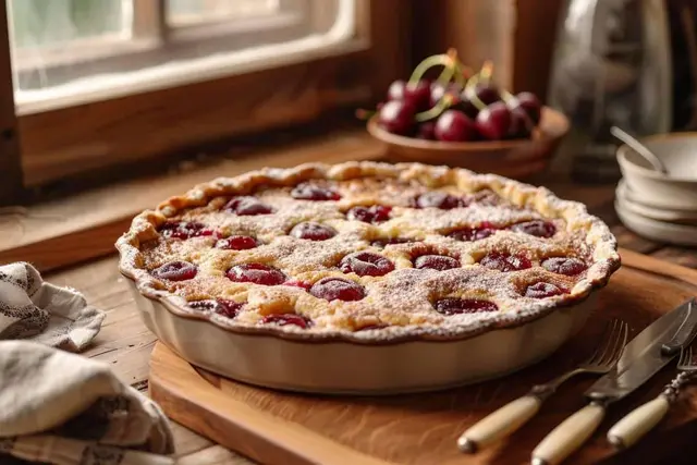 Comment réaliser un clafoutis aux cerises congelées facilement