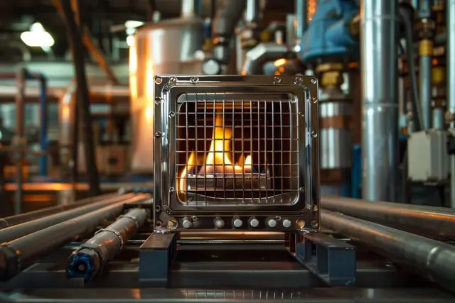 Comment se fait la diffusion de la chaleur avec un aérotherme gaz ?