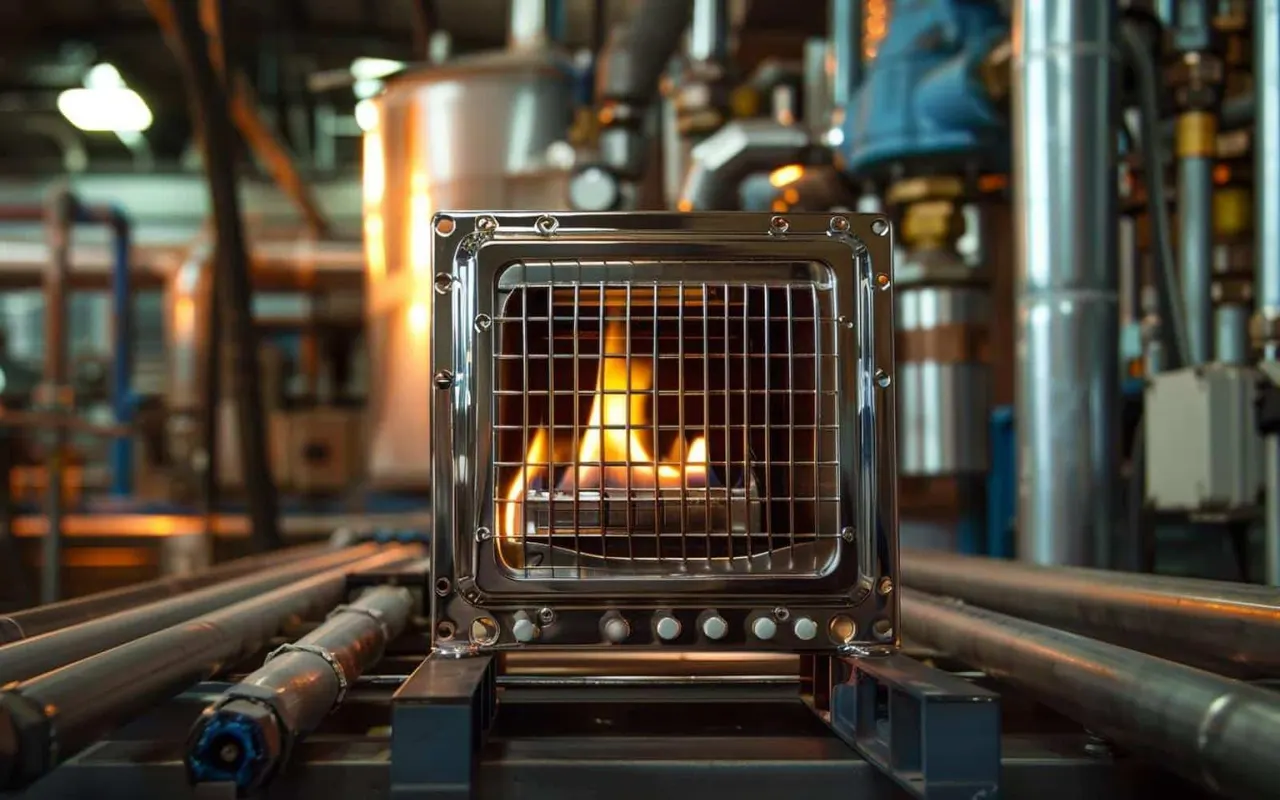 Comment se fait la diffusion de la chaleur avec un aérotherme gaz ?