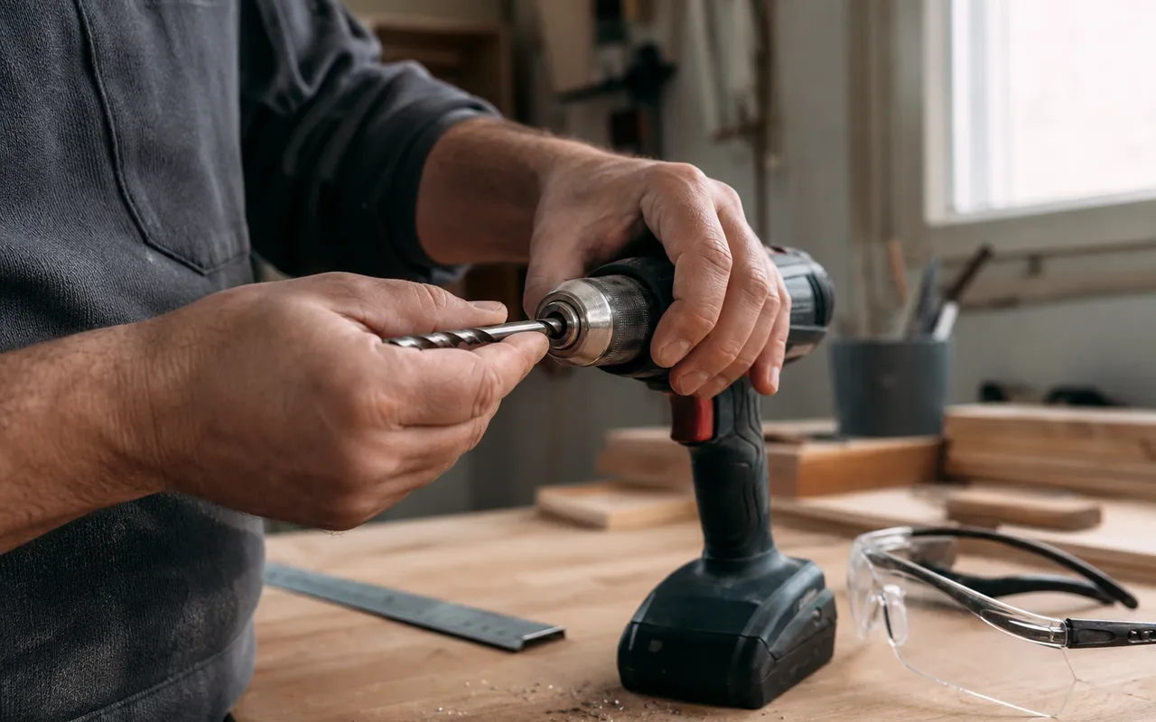 Mandrin perceuse à mâchoires métalliques : mandrin solide avec mâchoires métalliques pour une meilleure prise