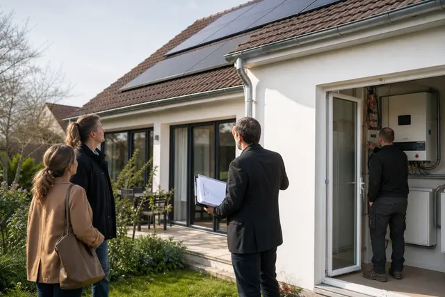 panneaux solaires et contrat de vente immobilier : les points à vérifier