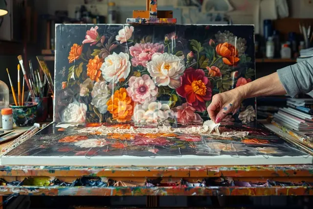 Pourquoi maroufler est-il une technique de peinture si fascinante ?