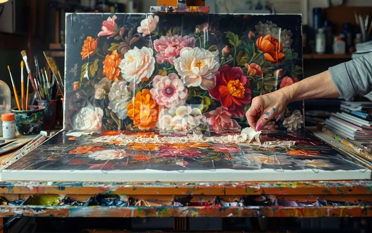 Pourquoi maroufler est-il une technique de peinture si fascinante ?