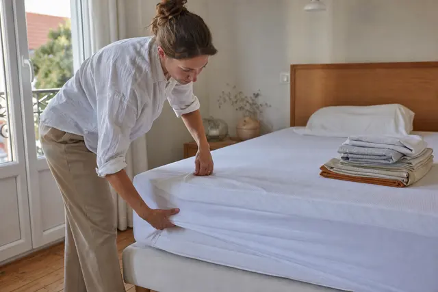 Protège matelas anti-transpiration : Nuit au sec avec protège matelas anti-transpiration