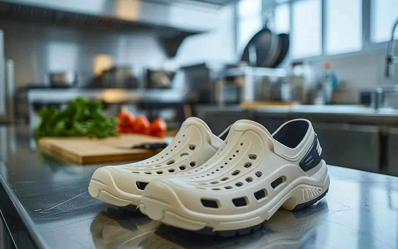 Quelles sont les caractéristiques des chaussures de cuisine antidérapantes ?
