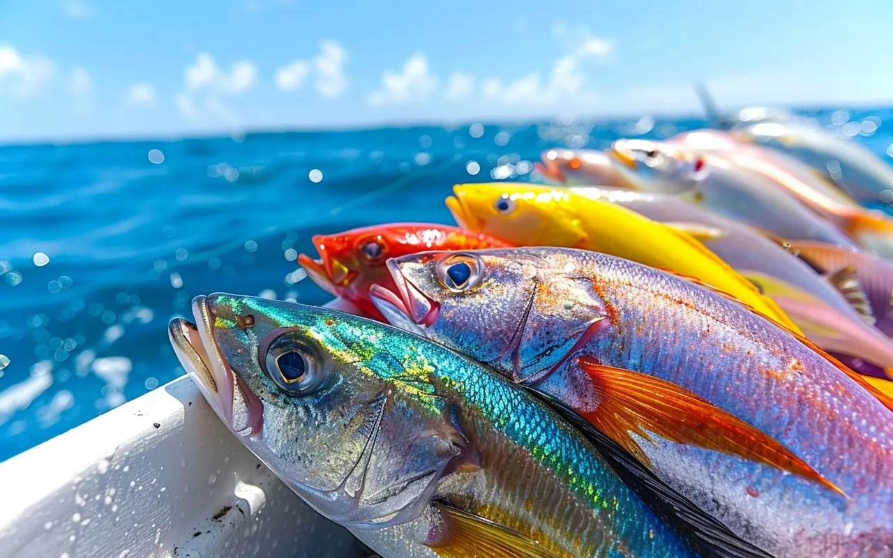 Quels poissons peut-on attraper lors d’une sortie de pêche en mer ?