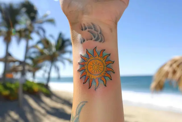 Tatouage soleil : le secret ultime pour rayonner toute l’année ?