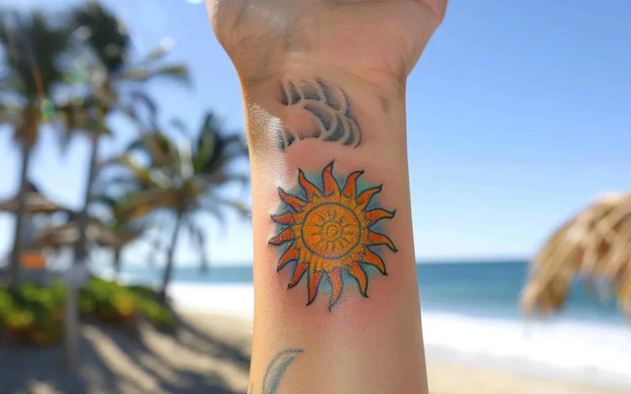 Tatouage soleil : le secret ultime pour rayonner toute l’année ?