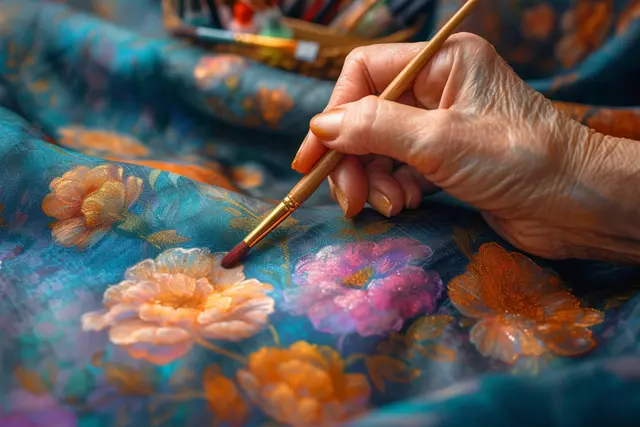 Techniques de peinture sur soie: méthodes et conseils pour des créations éclatantes