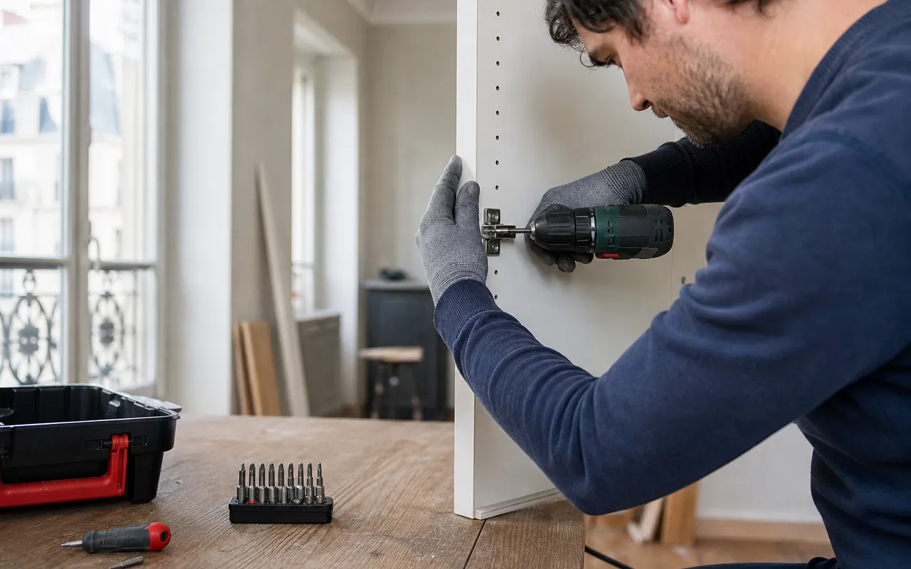 Visseuse dévisseuse avec mode visse et dévisse : flexibilité pour différents types de travaux