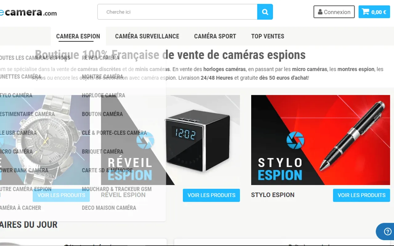 Vos caméras de surveillance avec France Caméra